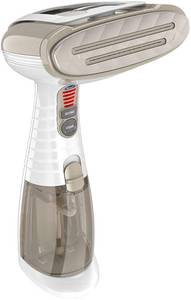 lot 13775 image: Conair Turbo Extreme Steam Hand Held Fabric Steamer, WhiteChampagne, One Size