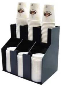 lot 13781 image: Winco CLO-3D Cup & Lid Organizer-CLO-3D