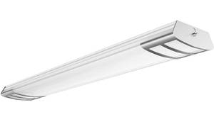 lot 13782 image: AntLux 4ft led Light Fixture 50W 5600lm LED Linear Flush Mount Light, 4000K, 4 Foot led Kitchen Ceiling Light fixtures for Living Room, Laundry, Replace for Fluorescent Version