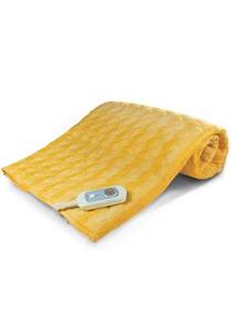 lot 14591 image: Shield Life Heated Mattress Pad Twin with Electronic Magnetic Frequency Blocking, TheraMat Lite Large Heating Pad for Single Size Bed by ShieldLife
