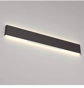 lot 14603 image: Ralbay LED Modern Bathroom Vanity Light 43.335W Up and Down Matte Black LED Vanity Light for Bathroom Wall Light Fixtures