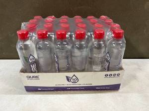 lot 15781 image: Qure Alkaline Water Variety 24 Pack