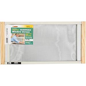 lot 36849 image: WB Marvin Frost King AWS1037 Adjustable Window Screen, 10in High x Fits 21-37in Wide
