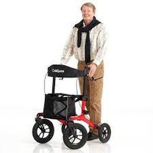 lot 36925 image: Oasis Space Pneumatic Tires All Terrain Rollator Walker