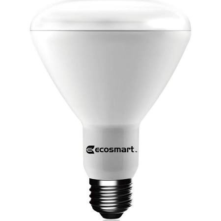 lot 3142 image: EcoSmart 65W Equivalent Daylight BR30 Dimmable LED Light Bulb