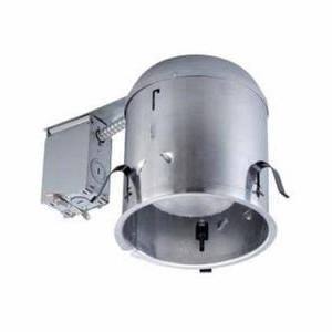 lot 3209 image: Commercial Electric 6 In. Aluminum Ic Remodel Housing (6-pack)