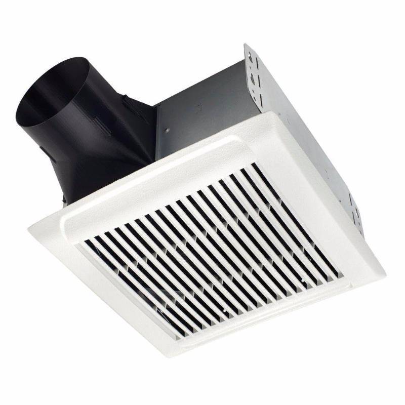 lot 3376 image: NuTone QT Series Quiet 130 CFM Ceiling Exhaust Fan with Light and Night Light, ENERGY STAR