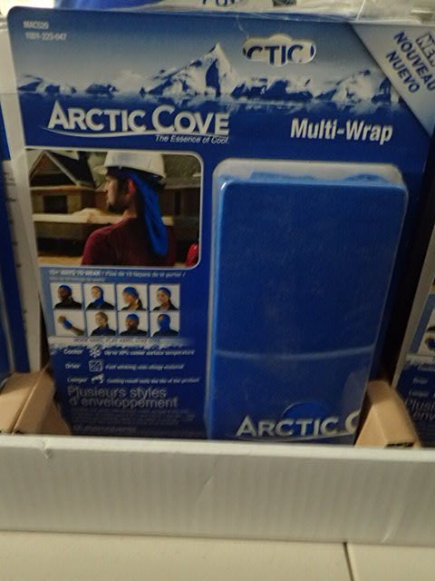lot 3412 image: 30 Arctic Cove Multi-Wrap Cooling Pads
