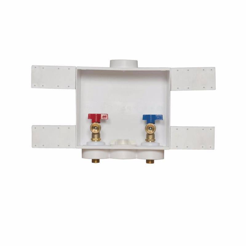 lot 3413 image: Oatey Quadtro 2 in. Copper Sweat Washing Machine Outlet Box