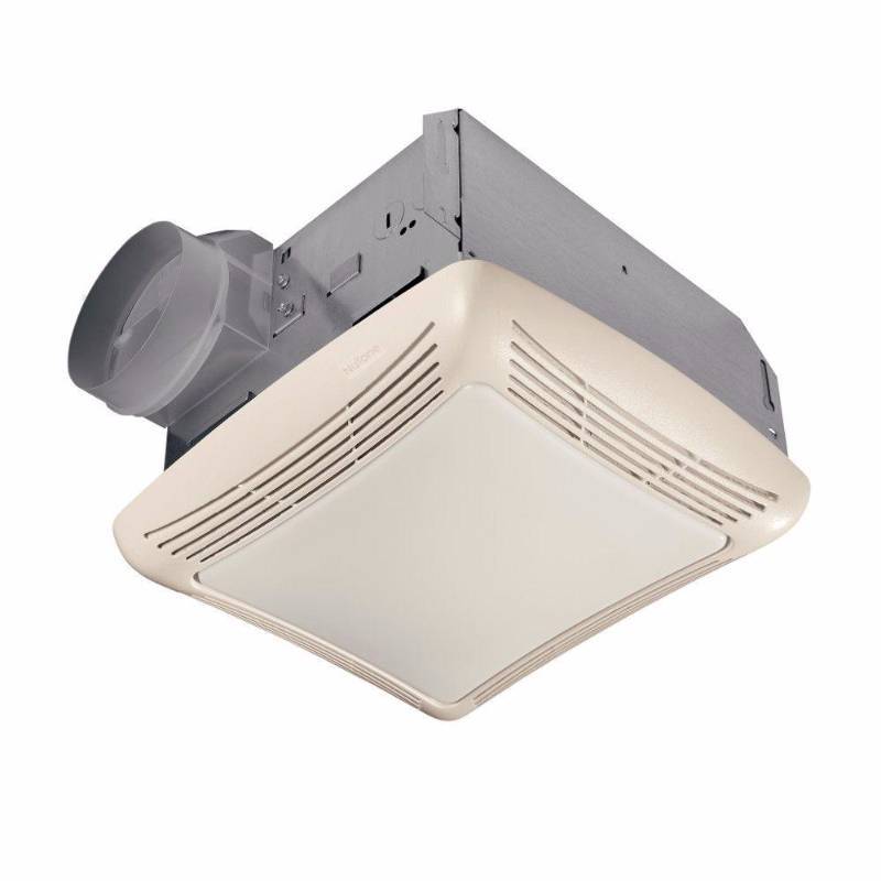 lot 3400 image: NuTone 50 CFM Ceiling Exhaust Bath Fan with Light