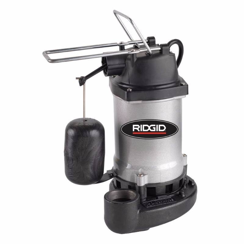lot 3462 image: RIDGID 13 HP Submersible Sump Pump