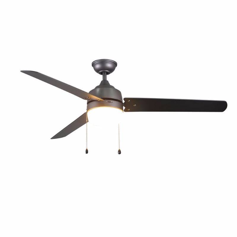 lot 3301 image: Home Decorators Collection Carrington 60 in. Natural Iron Ceiling Fan
