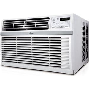 lot 7312 image: LG 15,000 BTU 115V Window Air Conditioner with Remote Control