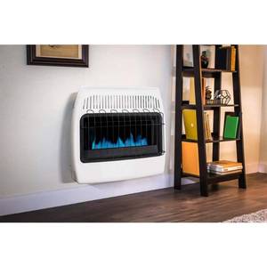lot 7318 image: Dyna-Glo 30,000 BTU Natural Gas Blue Flame Vent Free Wall Heater