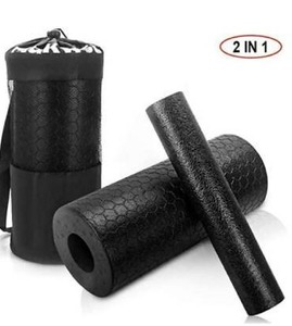 lot 10543 image: Adkwse 2-in-1 Foam Rollers Storage Bag Yoga Exercise Back Stretching