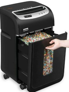 lot 10564 image: Paper Shredder for Home Office with US Patented Blade,VidaTeco 18-Sheet Micro Cut Paper Shredder for Home Use Heavy Duty,Shred CDCard with 7.9-Gal Extra Large Bin,Shredder with AUTO Jam Proof(ETL)