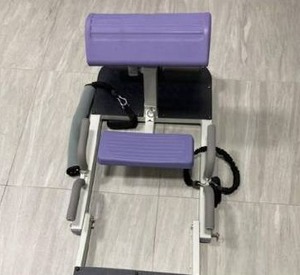 lot 10570 image: Sean Lee Hip Squat Deluxe foldable Multi-Function Deep Sissy Squat Bench Home Gym Workout Station Leg Exercise Machine