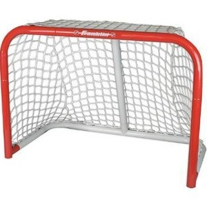 lot 10594 image: Franklin Sports NHL Mini Steel Street Hockey Goal - Kids Mini Skills Street Hockey Net - 28 x 20 - Perfect Youth Training Goal