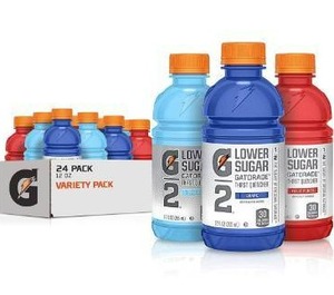 lot 10608 image: Gatorade G2 Thirst Quencher, 3-Flavor Variety Pack, 12 Fl Oz (Pack of 24)