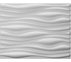 lot 10633 image: Art3d A10801 3D Wall Panels, 31.5x24.6 White, 32 Square Feet