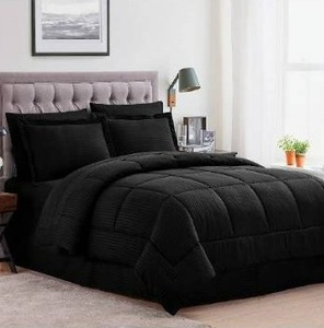 lot 10639 image: Sweet Home Collection Comforter- Black