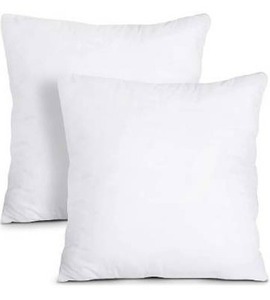 lot 10675 image: Utopia Bedding Throw Pillows Insert (Pack of 2, White) - 18 x 18 Inches Bed and Couch Pillows - Indoor Decorative Pillows