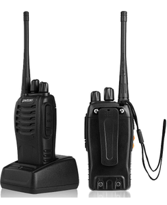 lot 10716 image: pxton Walkie Talkies Long Range for Adults with Earpieces,16 Channel Walky Talky Rechargeable Handheld Two Way Radios with Flashlight Li-ion Battery and Charger