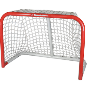 lot 10740 image: Franklin Sports NHL Mini Steel Street Hockey Goal - Kids Mini Skills Street Hockey Net - 28 x 20 - Perfect Youth Training Goal