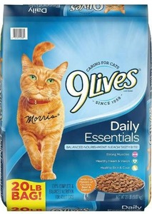 lot 10776 image: 9Lives Dry Cat Food