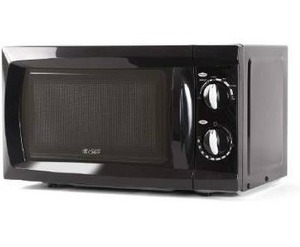 lot 10781 image: Commercial Chef Countertop Microwave Oven, 0.6 Cu. Ft, Black