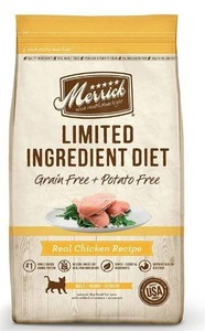 lot 10837 image: Merrick Limited Ingredient Diet Grain Free Dry Cat Food