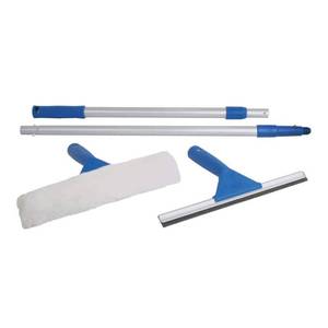 lot 14039 image: Ettore Rubber Window Cleaning Kit (5-Piece) 17050