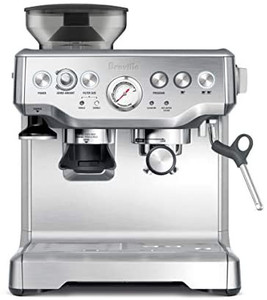 lot 14044 image: Breville BES870XL Barista Express Espresso Machine, Brushed Stainless Steel