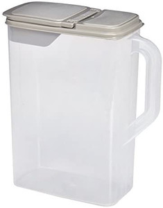 lot 24015 image: Buddeez 00506G 8 quart Gray Pet Food DispenserLid