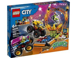 lot 24045 image: LEGO LEGO City Stunt Show Arena 60295 Building Kit