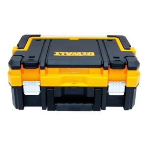 lot 24057 image: DeWalt TSTAK 17 Plastic Long Handle Tool Box 13 W x 7 H Black