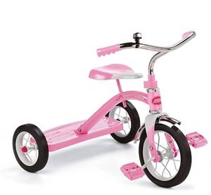 lot 34013 image: Radio Flyer Classic Pink 10 Tricycle, toddler trike, ages 2-4