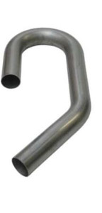 lot 34017 image: Vibrant Performance 2607 VIB2607 2.25IN O.D. T304 STAINLESS STEEL U-J MANDREL BENT TUBING