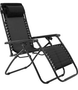 lot 34026 image: Zero Gravity Chair-Black