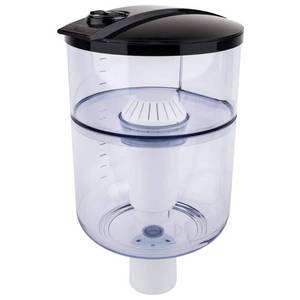 lot 34028 image: Vitapur� Water Filtration Bottle System for Top-Load Water Dispensers, Black
