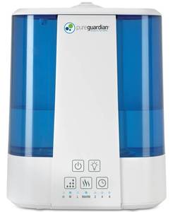 lot 34030 image: PureGuardian H5225WCA 2-Gallon Ultrasonic Warm & Cool Mist Humidifier with Aroma Tray