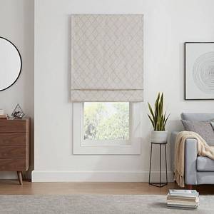 lot 34034 image: Eclipse Darien Ogee Blackout Cordless Roman Shade, 64 x 39