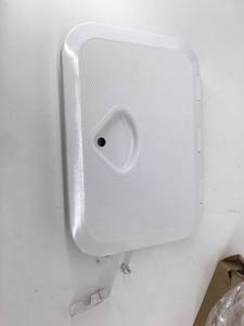 lot 34048 image: YaeMarine Marine Access Hatch Boat Deck Hatch Lid Access Hatch & Lid Over Size 10-58x14-34 RV (270mm x 375mm) (White)