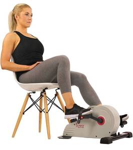 lot 44016 image: Sunny Health and Fitness Magnetic Under Desk Mini Bike Pedal Exerciser