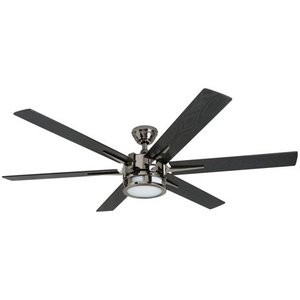 lot 44026 image: Honeywell Kaliza 56-Inch Gun Metal Indoor LED Ceiling Fan with Remote  BOND Smart Ceiling Fan Control