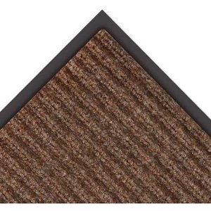 lot 44027 image: notrax 109 brush step entrance mat, for home or office, 2 x 3 brown