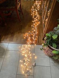 lot 33034 image: 4 mini light strands - each about 10 ft long