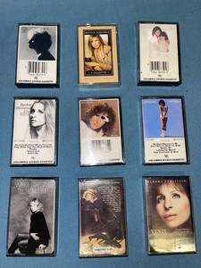 lot 33094 image: 9 Barbra Streisand cassettes