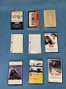 lot 33096 image: 9 cassettes