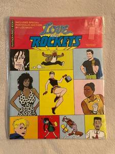 lot 33102 image: Love and Rockets 10 (1987)&nbsp- magazine size